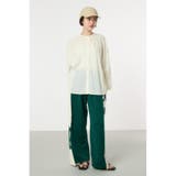 リネンライクロールアップシャツ | RODEO CROWNS WIDE BOWL | 詳細画像4