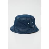 NVY | washed-denim bucket HAT | RODEO CROWNS WIDE BOWL