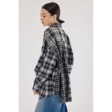 パッチワークチェックシャツ | RODEO CROWNS WIDE BOWL | 詳細画像3