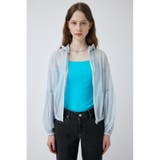 柄BLU5 | LIGHT SEE-THROUGH ブルゾン | MOUSSY OUTLET
