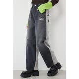 BLK | BIG sign logo コンビパンツ | RODEO CROWNS WIDE BOWL