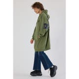 フェイクレザーパッチパーカーワンピース | RODEO CROWNS WIDE BOWL | 詳細画像9 