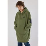 フェイクレザーパッチパーカーワンピース | RODEO CROWNS WIDE BOWL | 詳細画像12 