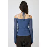 OPEN SHOULDER HALTER ニットトップス | MOUSSY OUTLET | 詳細画像22 