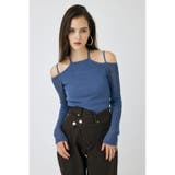 OPEN SHOULDER HALTER ニットトップス | MOUSSY OUTLET | 詳細画像13 