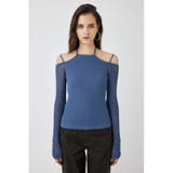 OPEN SHOULDER HALTER ニットトップス | MOUSSY OUTLET | 詳細画像20 