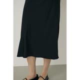 サテンミディスカート リサイクルポリエステル×レーヨン素材 | MOUSSY OUTLET | 詳細画像7 