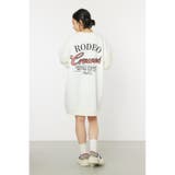 O/WHT1 | ドッキングロゴニットワンピース | RODEO CROWNS WIDE BOWL