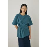 BLU | ウエストタイTシャツ オーガニックコットン使用 | MOUSSY OUTLET