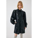F／LEATHER MINI ワンピース | MOUSSY OUTLET | 詳細画像3 