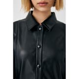 F／LEATHER MINI ワンピース | MOUSSY OUTLET | 詳細画像6 