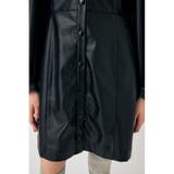 F／LEATHER MINI ワンピース | MOUSSY OUTLET | 詳細画像8 