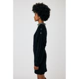 SHOULDER BUTTON ミニドレス | MOUSSY OUTLET | 詳細画像4 