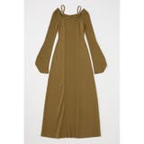 SQUARE NECK ロングニットドレス | MOUSSY OUTLET | 詳細画像11