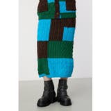 柄GRN5 | Custom ケーブルニット スカート | RODEO CROWNS WIDE BOWL