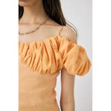 VOLUME SLEEVE DOCKING トップス | MOUSSY OUTLET | 詳細画像14 