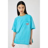 L/BLU1 | DAMAGED BACK LOGO Tシャツ | MOUSSY OUTLET