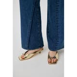 SQUARE TOE THONG サンダル | MOUSSY OUTLET | 詳細画像7 