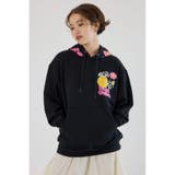 BLK | HOOD DECORATION パーカー | RODEO CROWNS WIDE BOWL