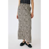 柄BRN5 | CRINKLED SATIN スカート | MOUSSY OUTLET
