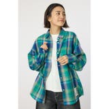 柄GRN5 | マルチパターンチェックシャツ | RODEO CROWNS WIDE BOWL