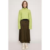 KHA | CUT OFF PLEATS ロングスカート | SLY OUTLET