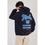 BLK | メンズロゴデニムパッチフーディー | RODEO CROWNS WIDE BOWL