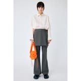 柄GRY5 | SKIRT LAYERED FLARE パンツ | MOUSSY OUTLET
