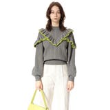 M/GRY7 | COLOR LINE KNIT トップス | SLY OUTLET
