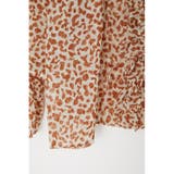 LEOPARD SHEER ブラウス | MOUSSY OUTLET | 詳細画像19 