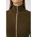 BI COLOR ZIP UP RIB ニット | MOUSSY OUTLET | 詳細画像26 