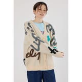 LETTER LOGOニットカーディガン | RODEO CROWNS WIDE BOWL | 詳細画像3