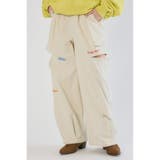 embroideryサイドジップパンツ | RODEO CROWNS WIDE BOWL | 詳細画像1 