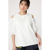 O/WHT1 | 肩空きドッキングプルオーバー | RODEO CROWNS WIDE BOWL