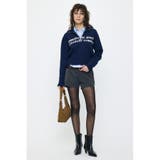 LETTERED HALF ZIPセーター | MOUSSY OUTLET | 詳細画像4