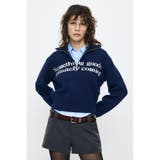 LETTERED HALF ZIPセーター | MOUSSY OUTLET | 詳細画像5