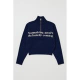 LETTERED HALF ZIPセーター | MOUSSY OUTLET | 詳細画像7