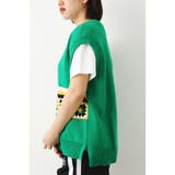 クロシェモチーフニットベスト | RODEO CROWNS WIDE BOWL | 詳細画像7 