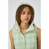 HOODIE SLEEVELESS CHECK ドレス | MOUSSY OUTLET | 詳細画像17