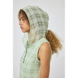 HOODIE SLEEVELESS CHECK ドレス | MOUSSY OUTLET | 詳細画像20
