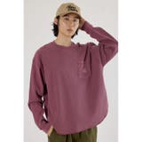 D/RED3 | ピグメントワッフルトップス | RODEO CROWNS WIDE BOWL