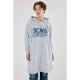 L/T.GRY1 | シャドーロゴパーカーワンピース | RODEO CROWNS WIDE BOWL