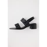 W BUCKLE STRAP サンダル | MOUSSY OUTLET | 詳細画像3
