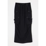 BLK | WOVEN CARGO COLUMN スカート | SLY OUTLET