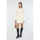 IVOY3 | LOGO CABLE KNIT ミニドレス | MOUSSY OUTLET
