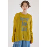 メッセージダメージニットトップス | RODEO CROWNS WIDE BOWL | 詳細画像9 