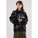 Embroideryラインロゴニットトップス | RODEO CROWNS WIDE BOWL | 詳細画像9