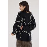 Embroideryラインロゴニットトップス | RODEO CROWNS WIDE BOWL | 詳細画像12 