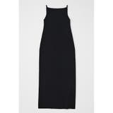 BLK | BACKLESS ニットドレス | MOUSSY OUTLET