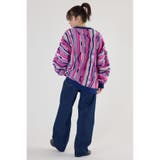 3Dマルチカラーニットカーディガン | RODEO CROWNS WIDE BOWL | 詳細画像33